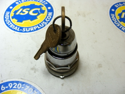 <b>Square D - </b>9001-KS43K8 Key Operated Selector Switch